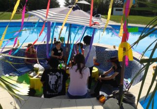 Locatiile TreeHouse - locatii de evenimente companii in aer liber in natura la padure cu piscina